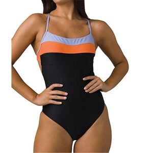 Prana | Womens Lurisa One Piece Colorblock Bathing Suit size Extra Large